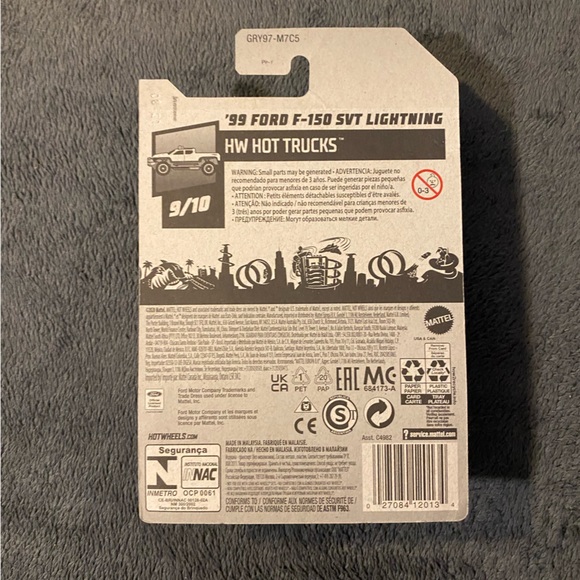 "🥦5/$25🥦" Hot Wheels '99 Ford F-150 SVT Lightning - Picture 4 of 5